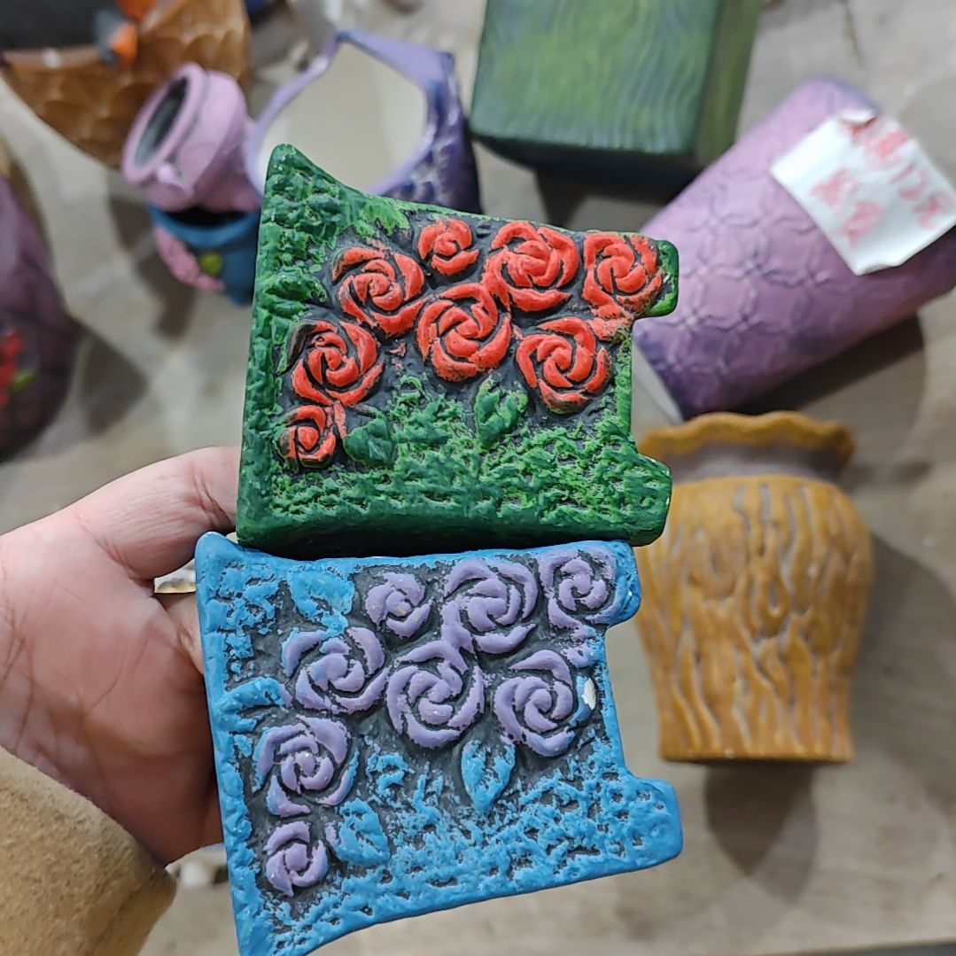 红陶吸水透气的白陶花盆凑满12发货