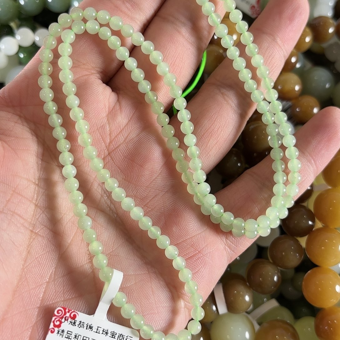 和田玉手链未镶嵌W336
