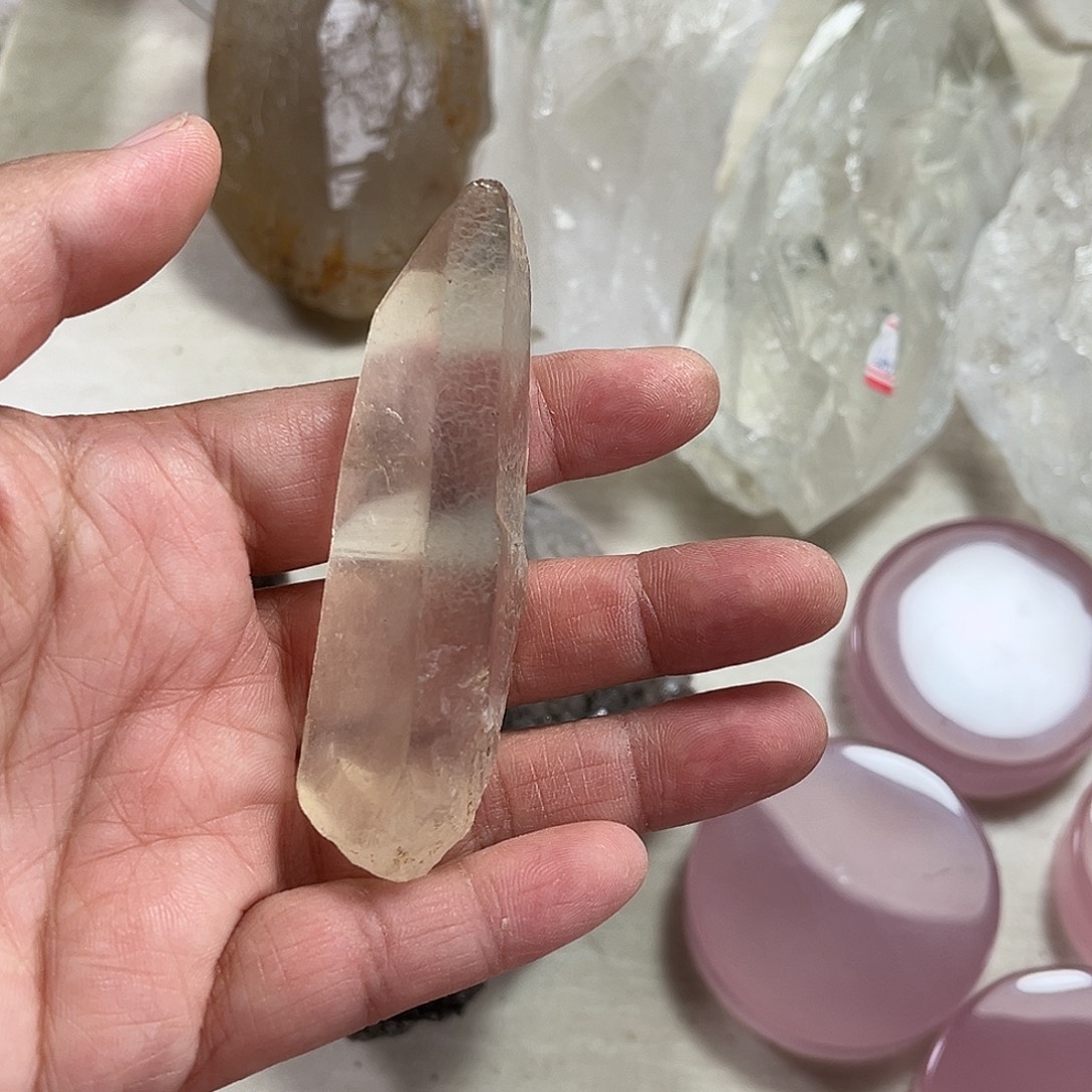 回***玉水晶珠宝半成品未镶嵌