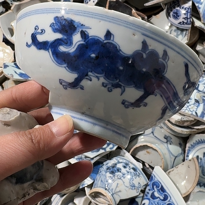 瓷片瓷片标本，顺丰包邮