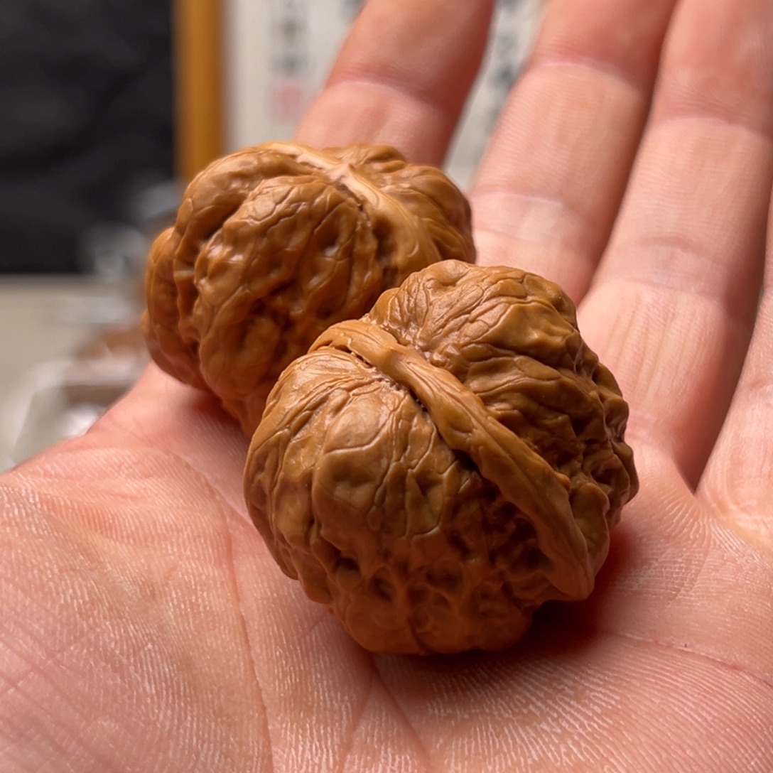 M***o文玩核桃把件蛤蟆