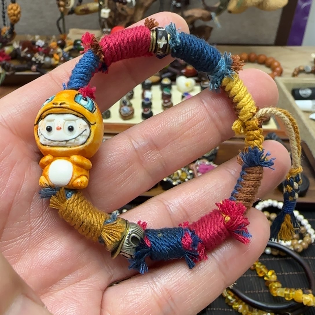 吊坠凤眼菩提手串