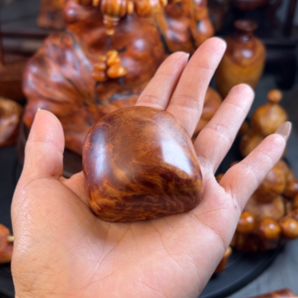 【闪购商品】松木（琥珀木）把件