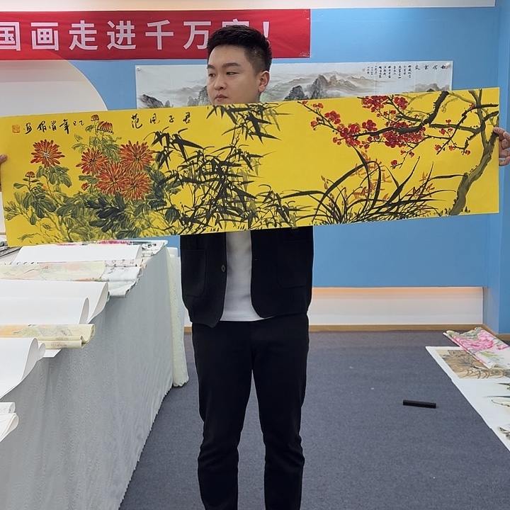 国画手绘国画作品