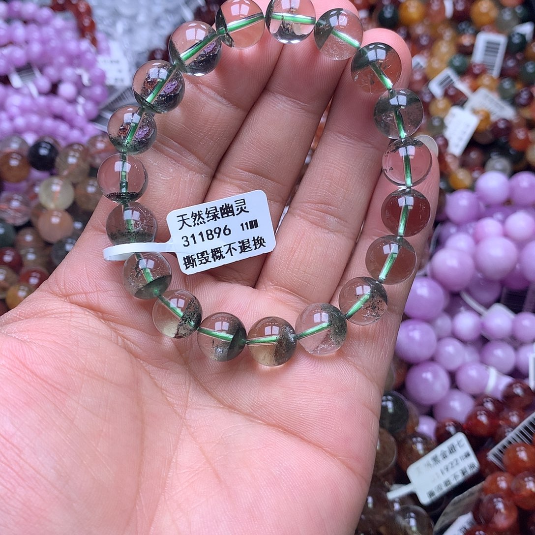 水晶手链未镶嵌，，