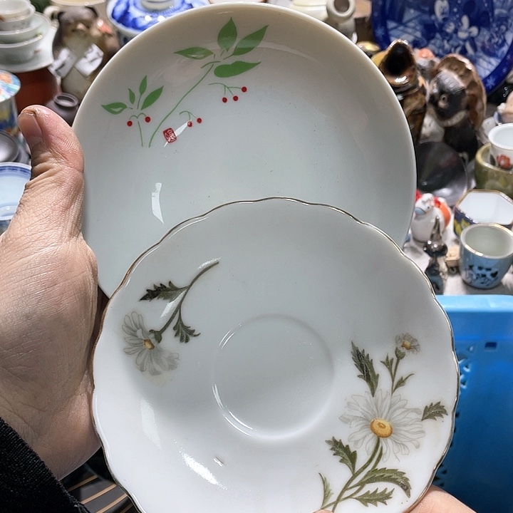 瓷片在一起的时候就是不知道