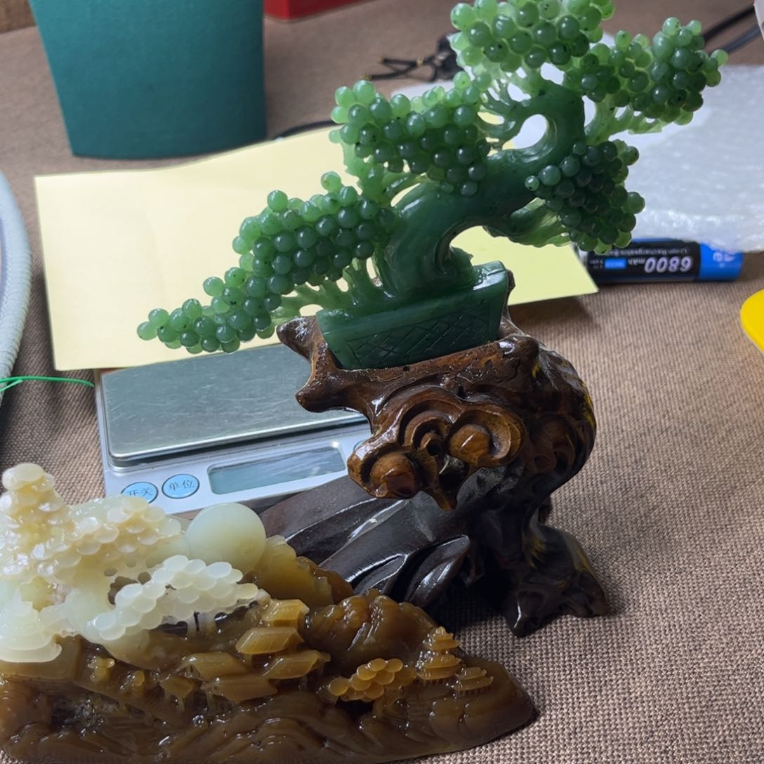 和田玉未镶嵌颈饰三*主