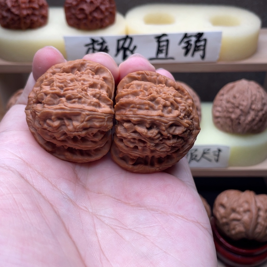 吊坠文玩核桃全品三角白40➕放漏价