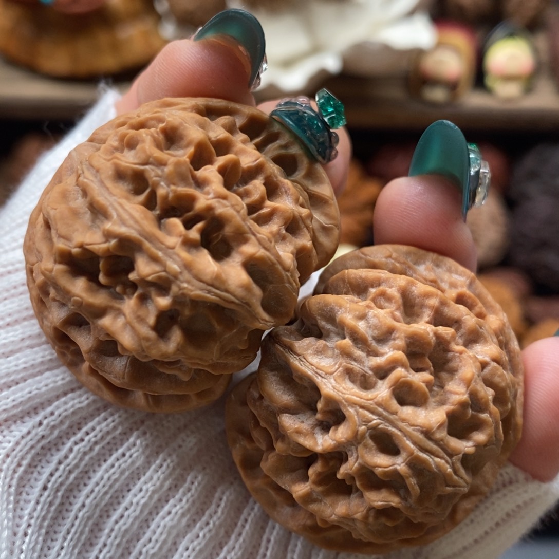 文玩核桃吊坠011苹果园40全