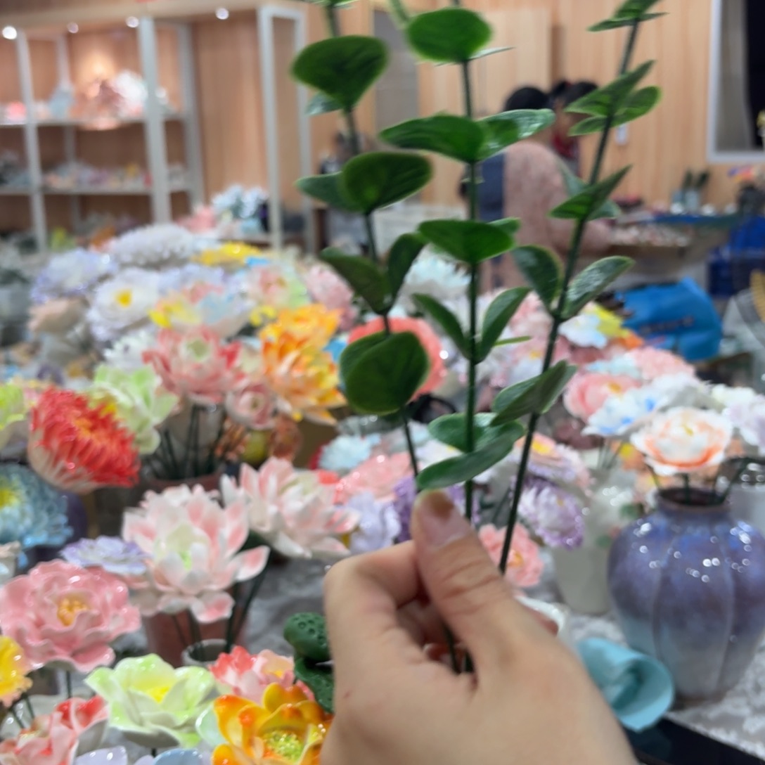 陶瓷花，拍满20发货，退款拉黑