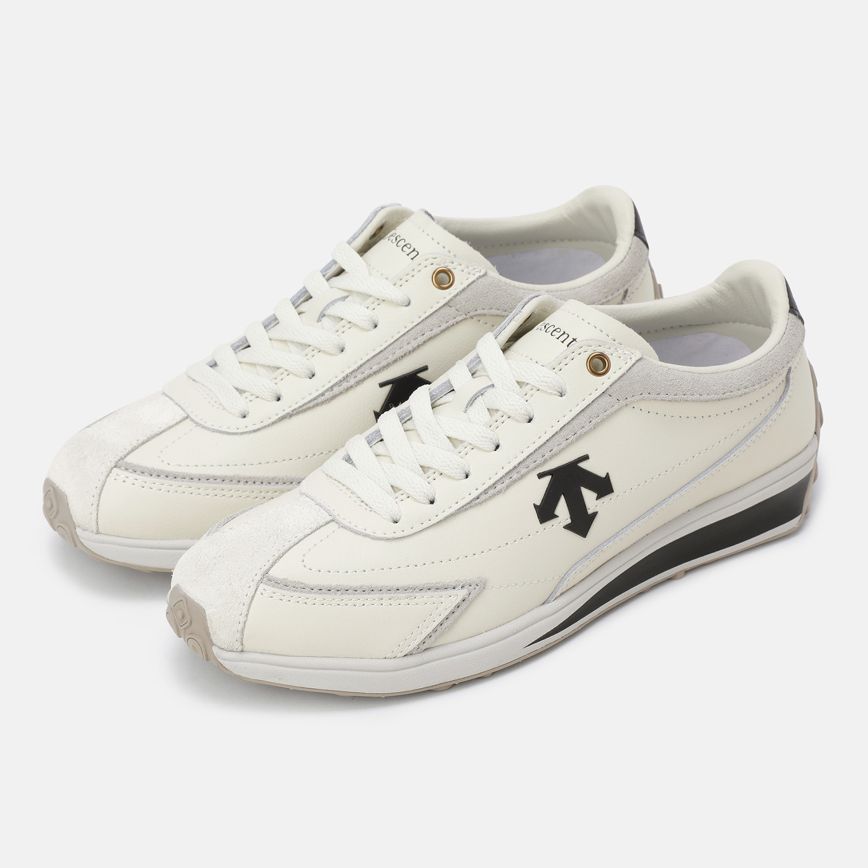 DESCENTE/迪桑特舒适防滑运动复古休闲低帮男女同款鞋SQ323LCR78