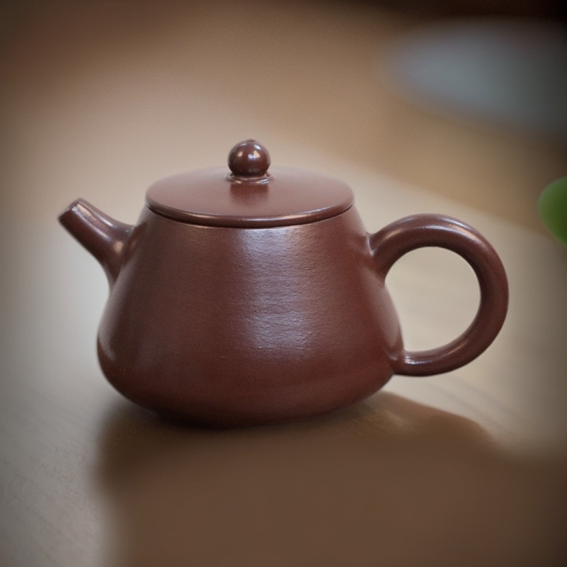 高瓢壶·原矿紫泥纯手工精致泡茶壶实用