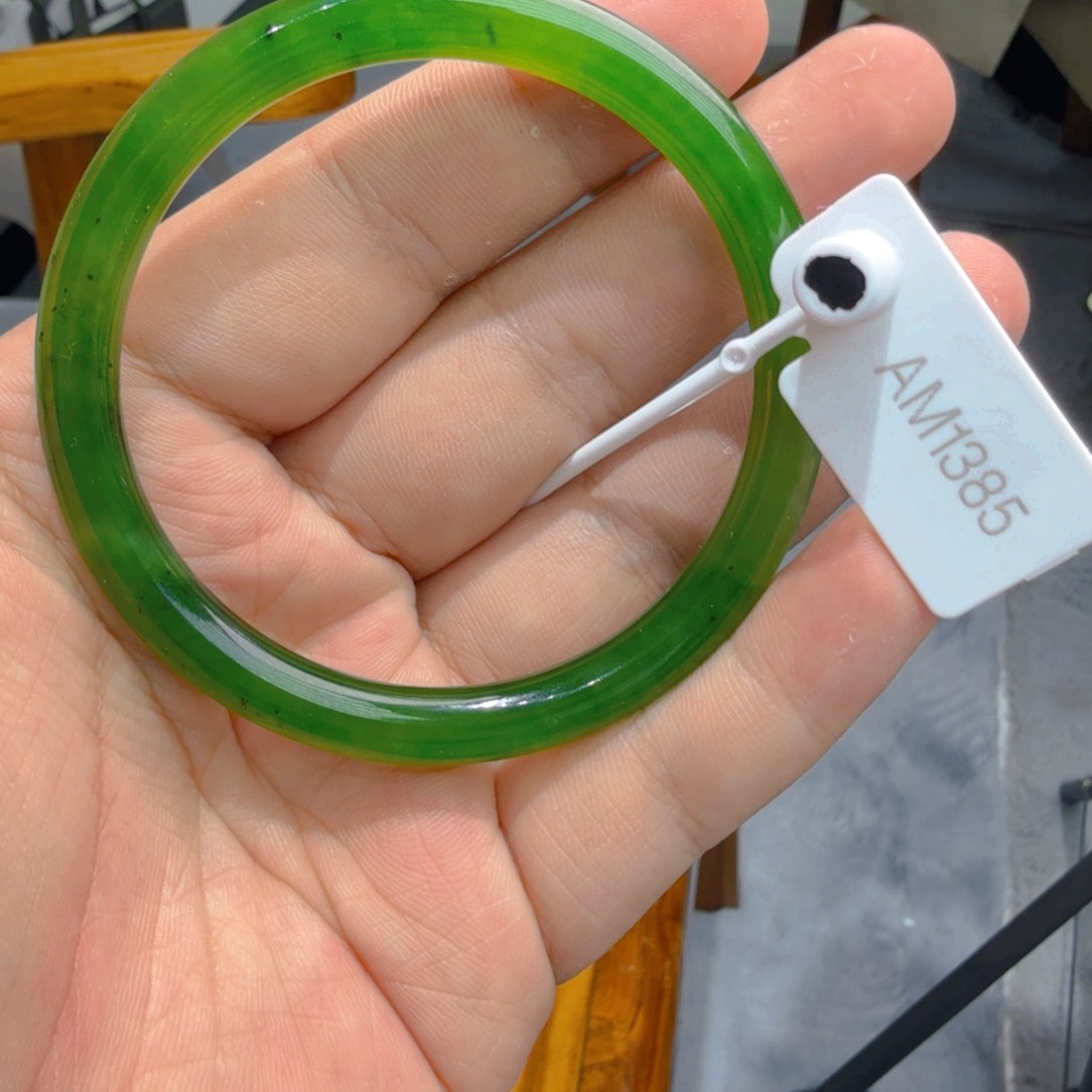 和田玉（碧玉）手镯未镶嵌