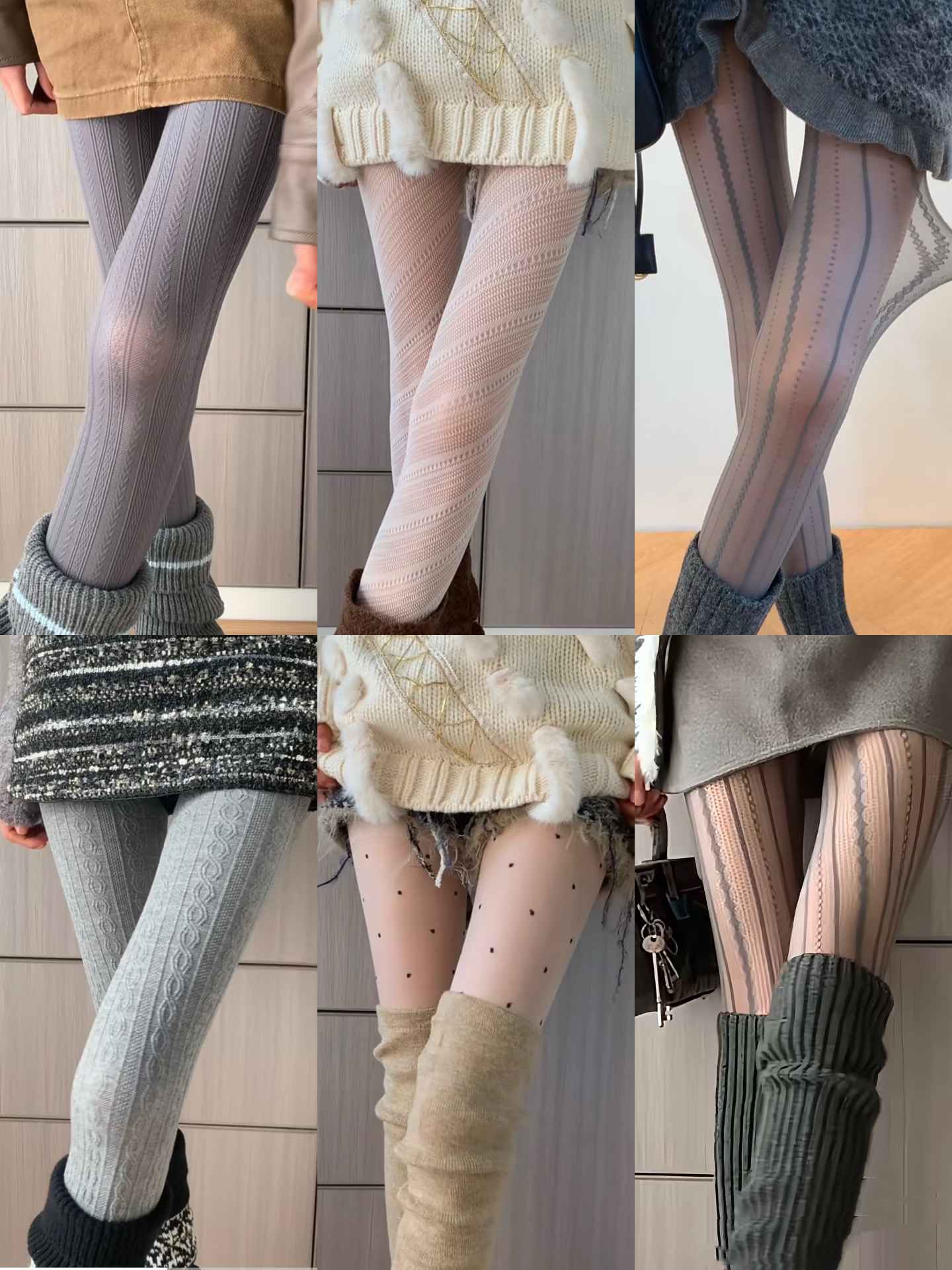 【个人单】秋冬保暖时尚显瘦日系加厚网红打底裤、连裤袜