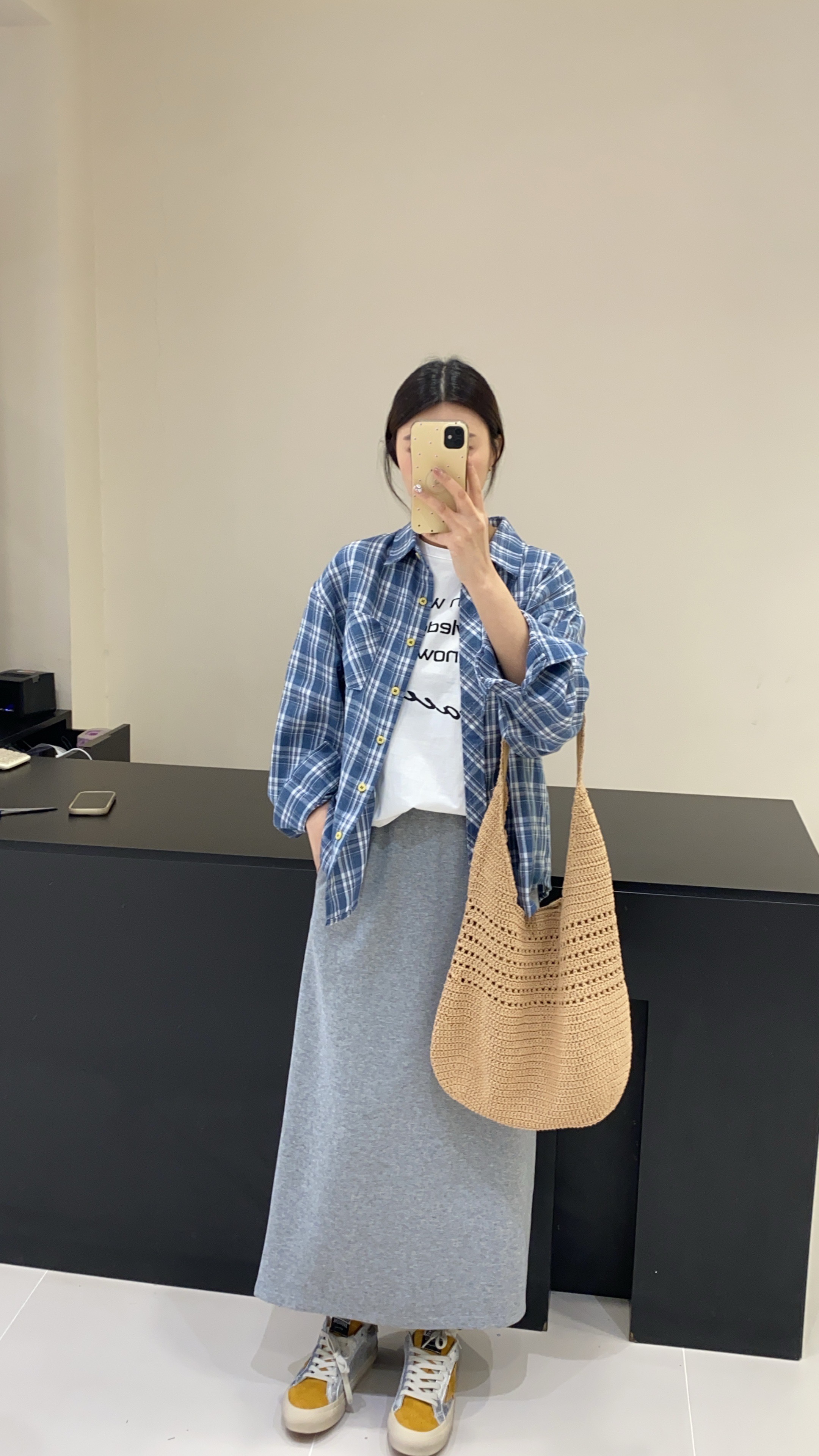 FW2025春格子衬衣三件套