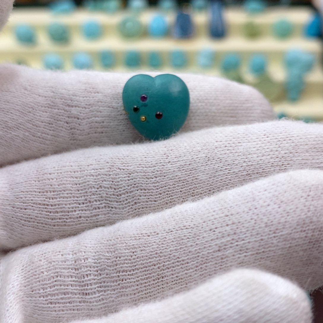 绿松石珠宝奇石未镶嵌