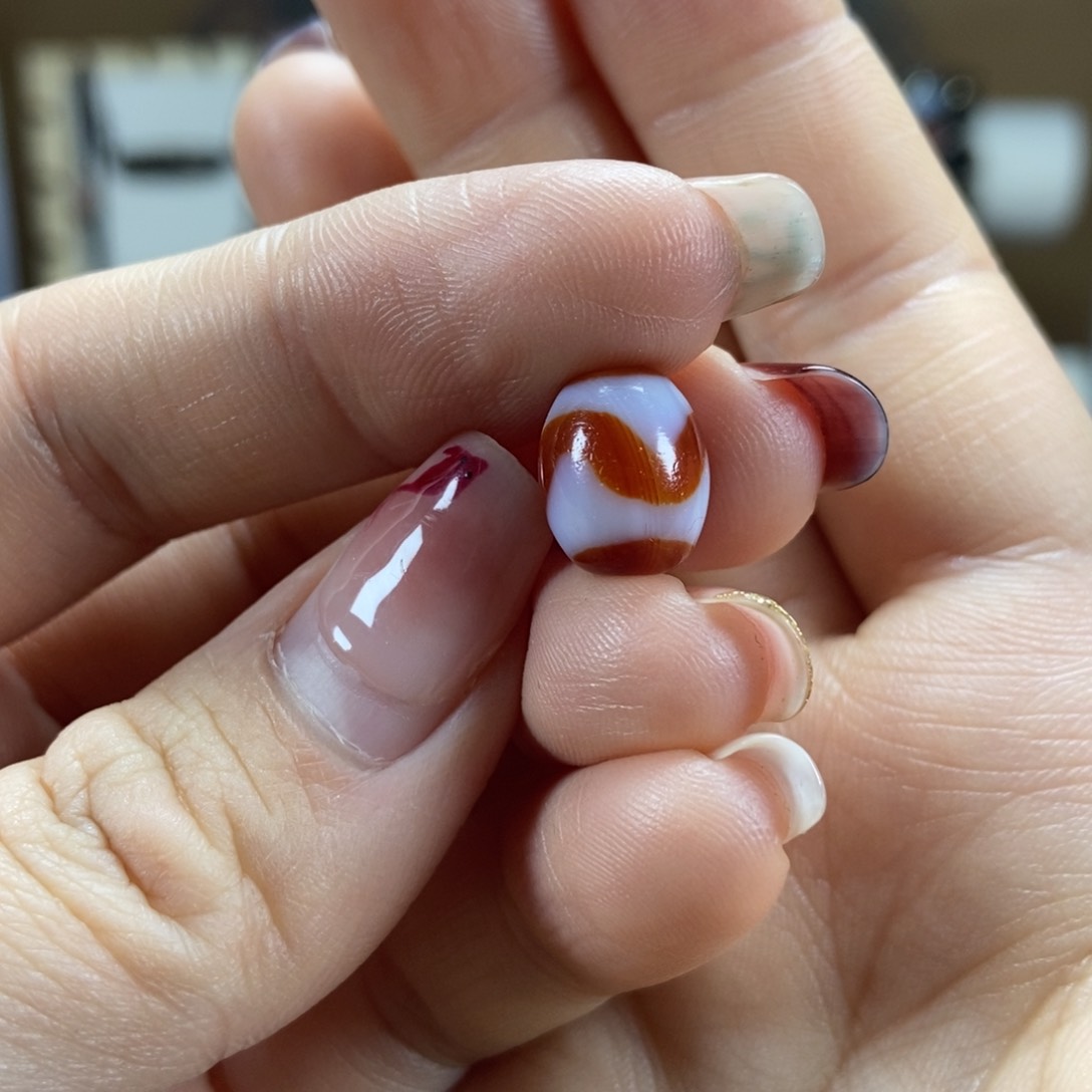 玛瑙/玉髓牙牙未镶嵌