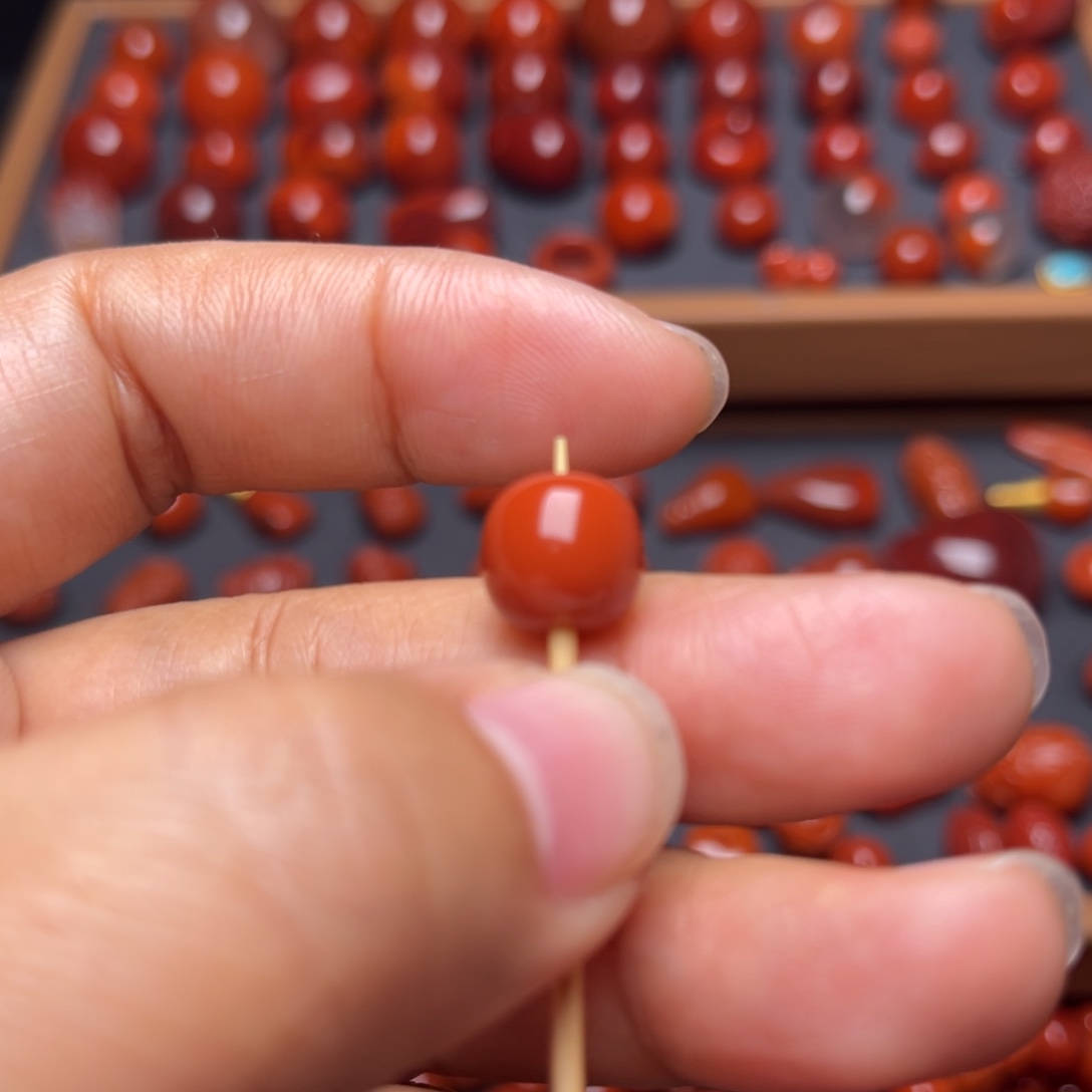 南红玛瑙配饰未镶嵌传*儿配饰