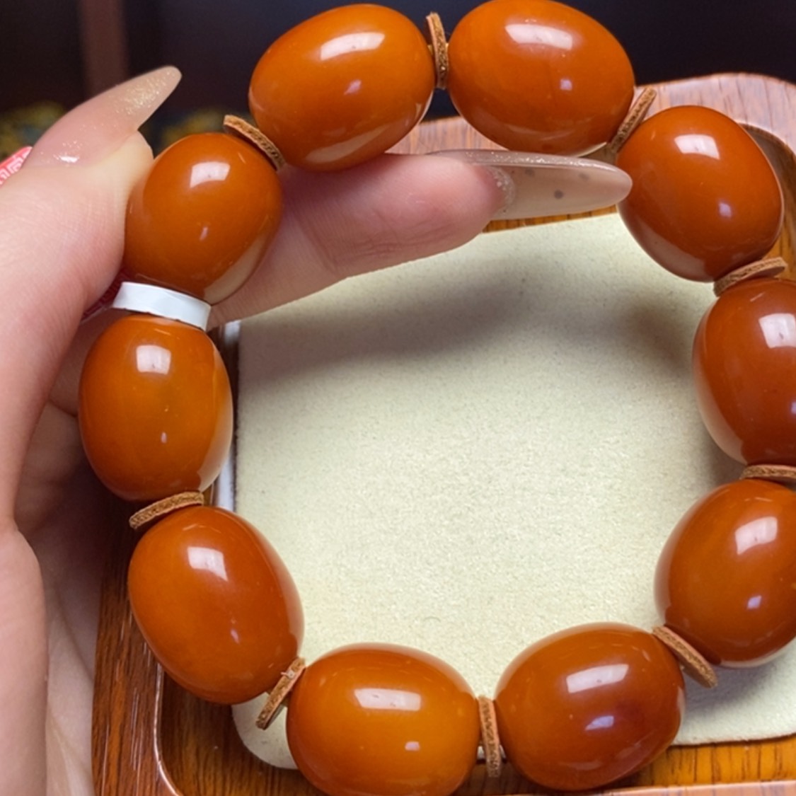 【闪购商品】蜜蜡手链未镶嵌手串