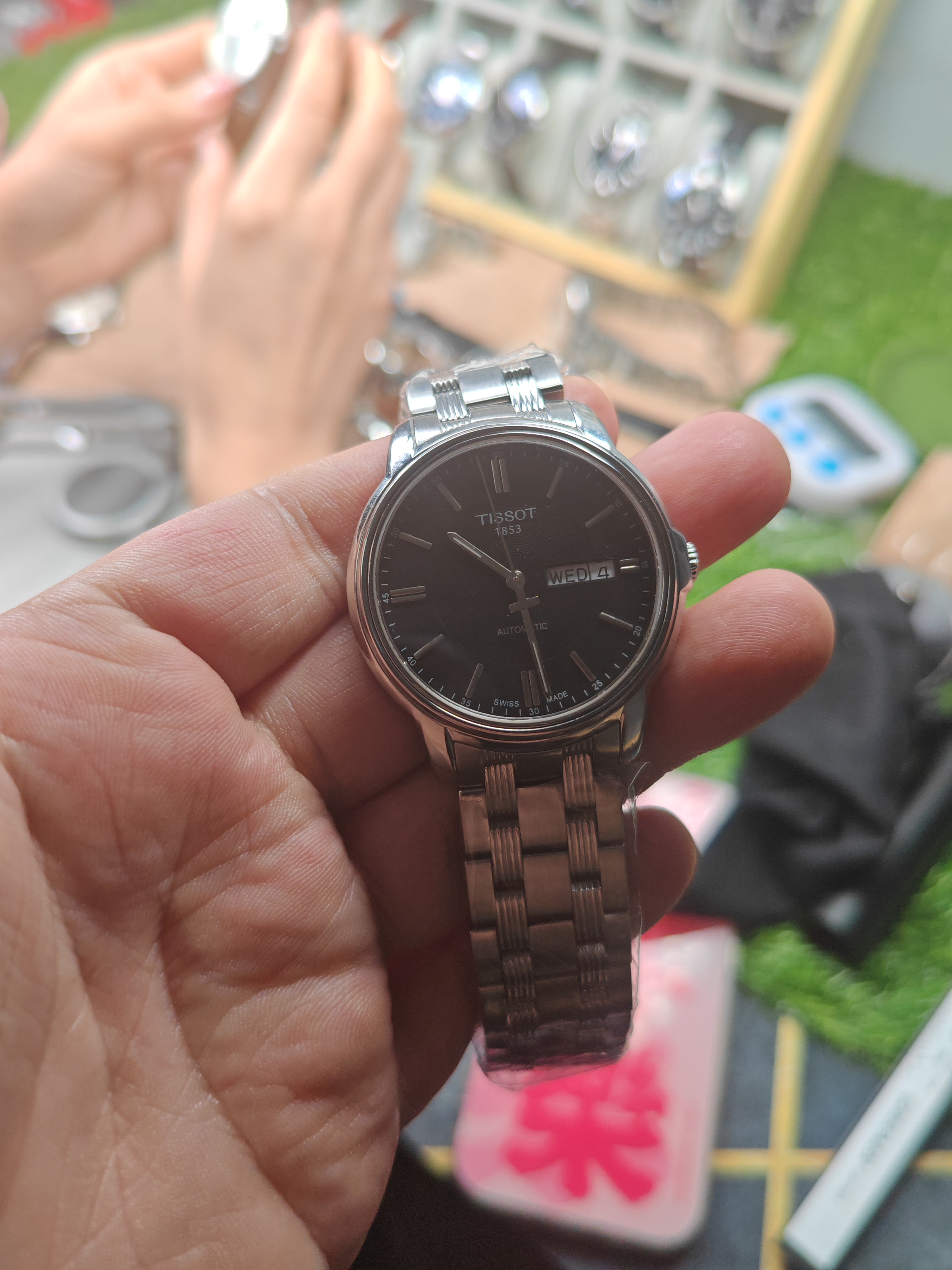 95新 Tissot/天梭 瑞士天梭男士自动机械手表