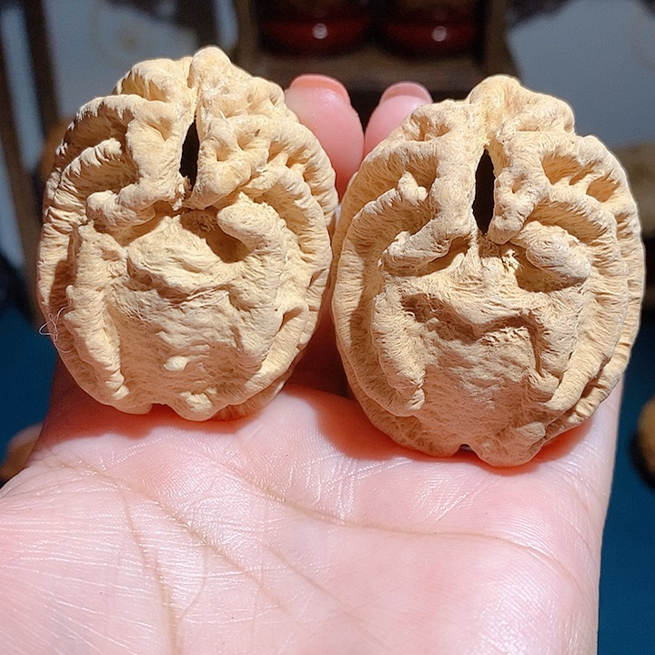 野生鬼脸乾坤核桃4259