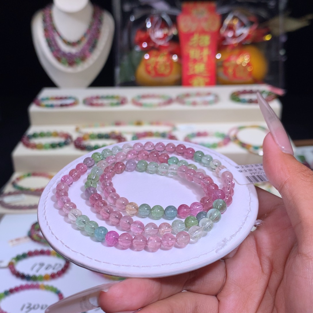 碧玺手链未镶嵌碧玺