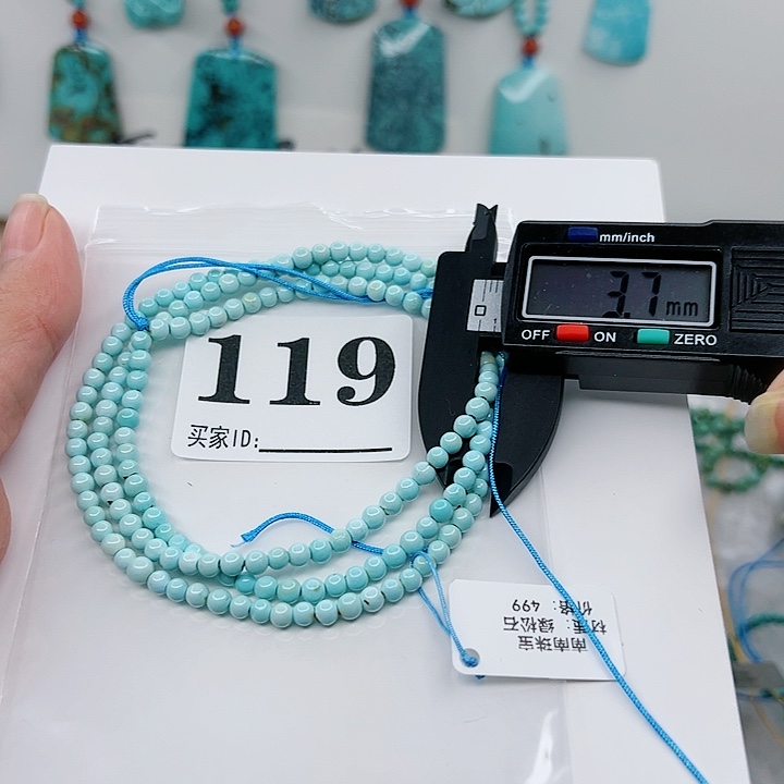 绿松石颈饰未镶嵌