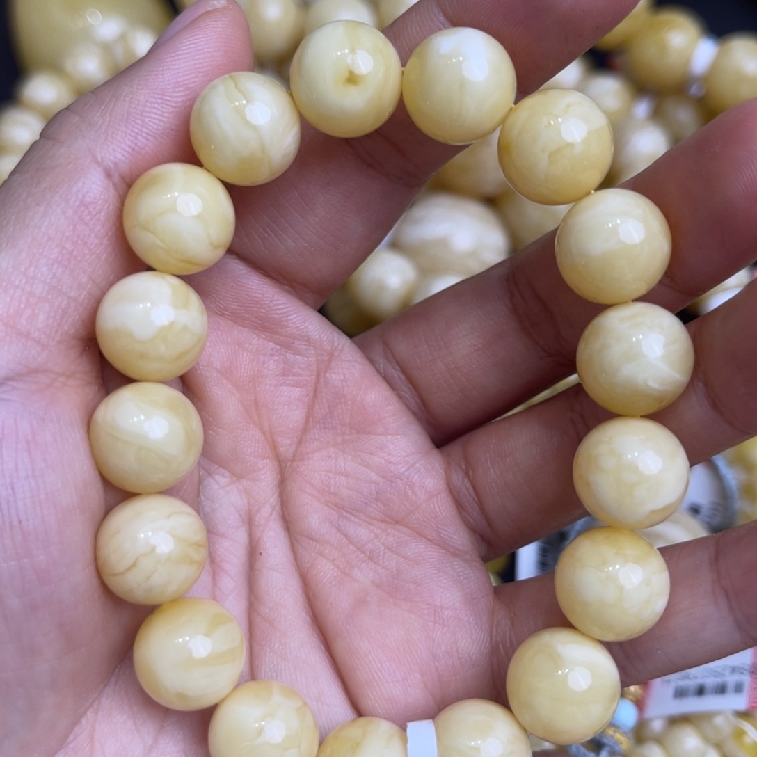 裸石琥珀未镶嵌尺寸12