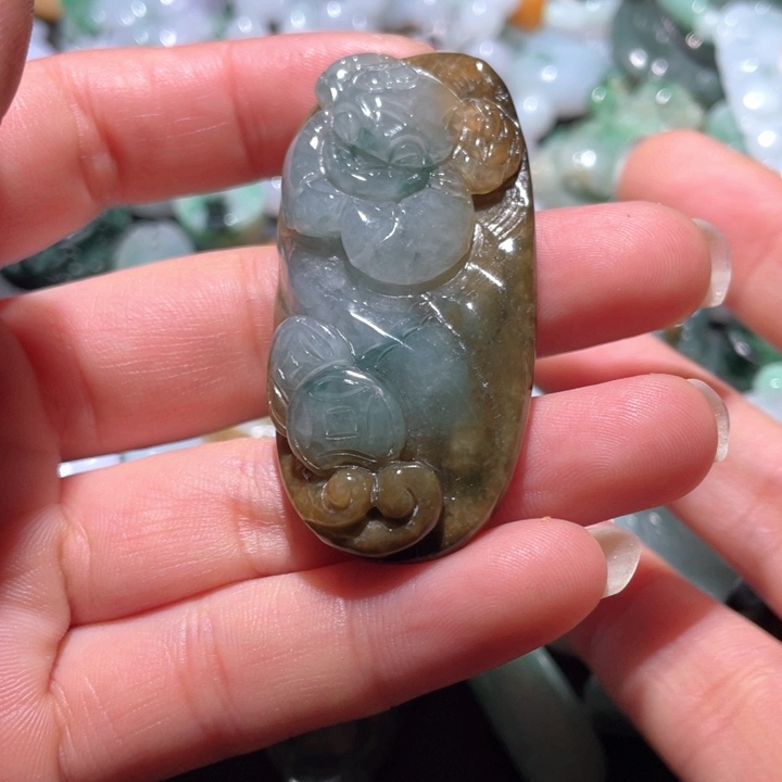 【闪购商品】翡翠颈饰未镶嵌天然翡翠