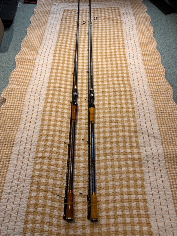 三米实木远投杆高感度