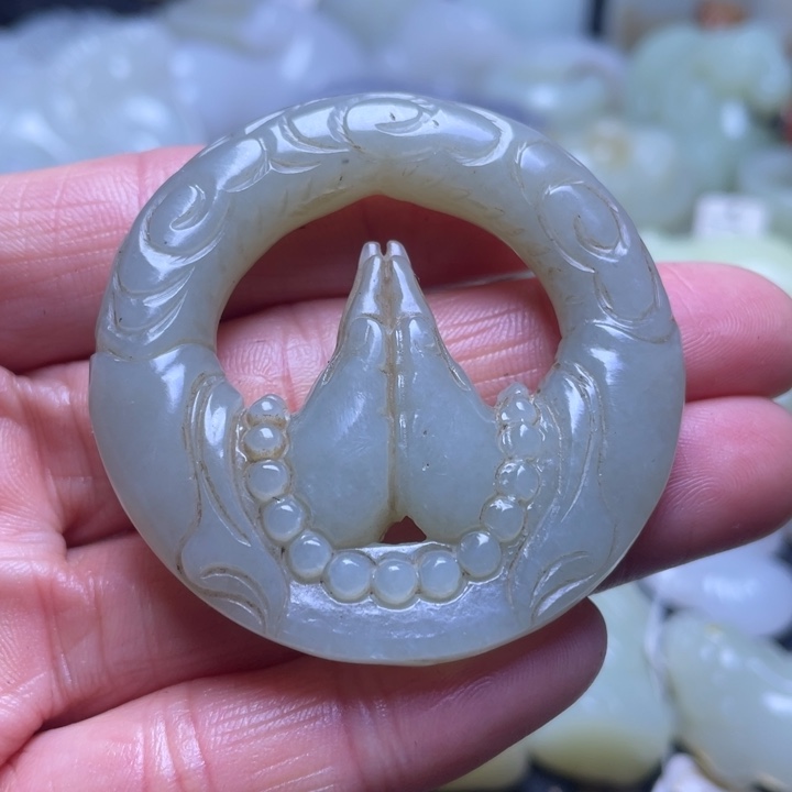 和田玉挂件未镶嵌