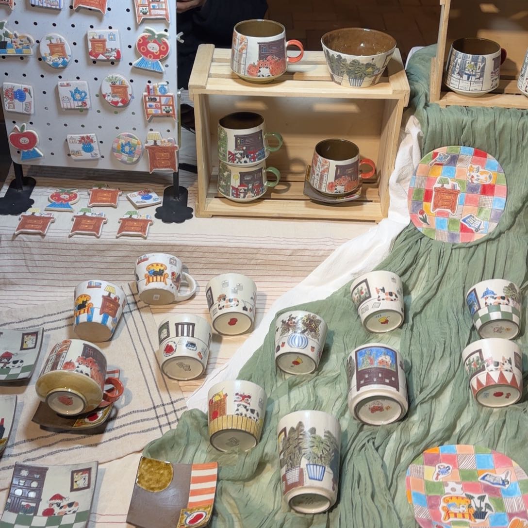 摆件陶可爱的鸭鸭鸭鸭鸭