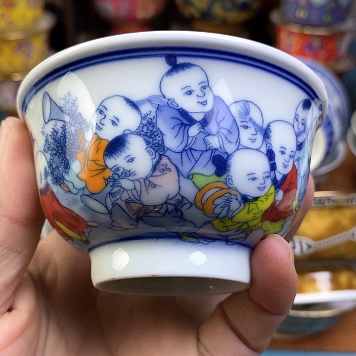 景德镇陶瓷藏式茶碗