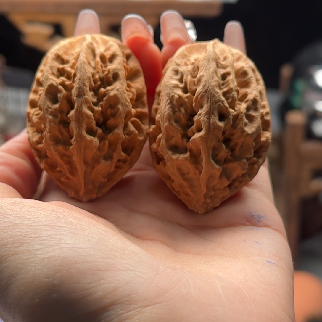 文玩核桃把件关东木子楸百核83