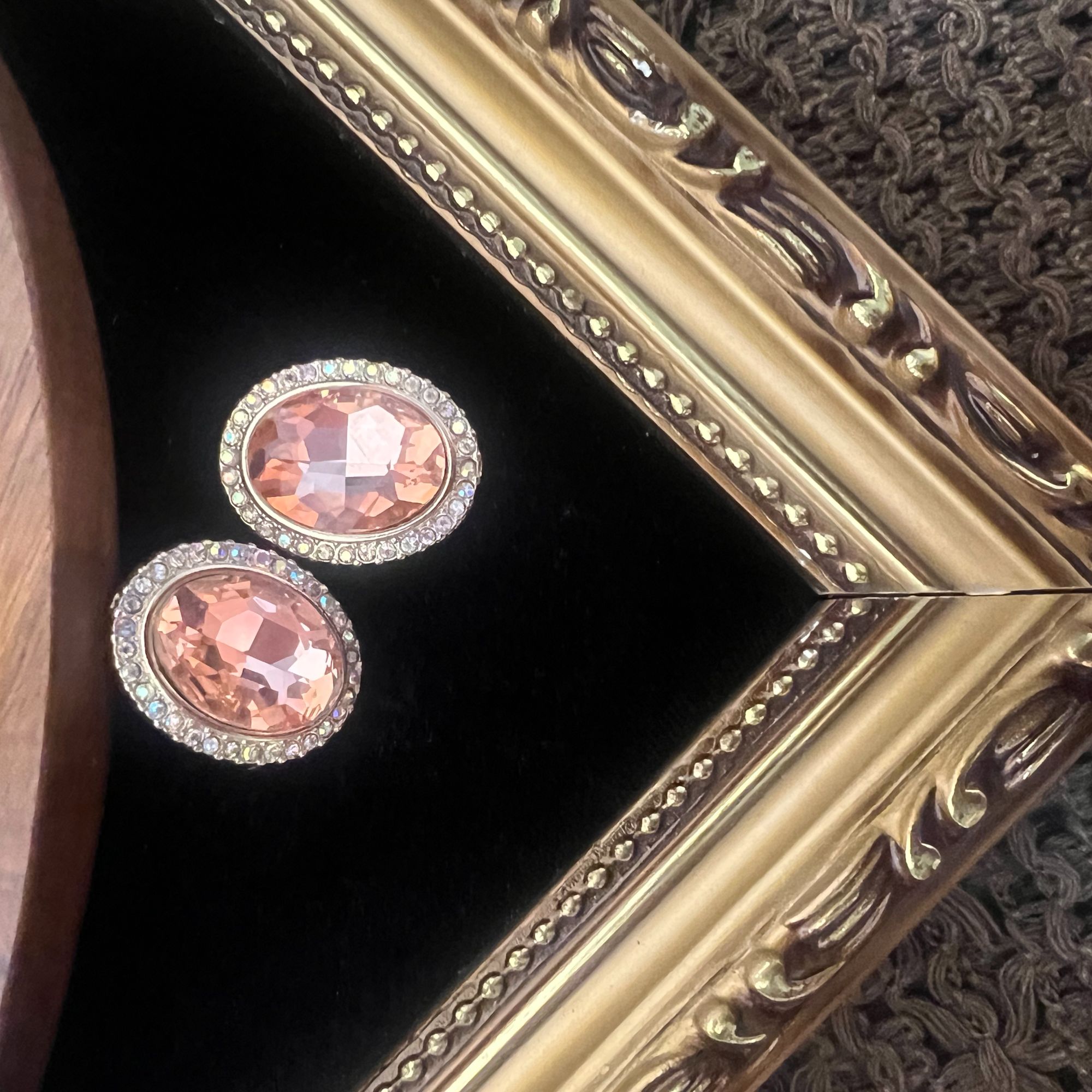 铜合金锆石耳饰 超闪简约精致欧若风628