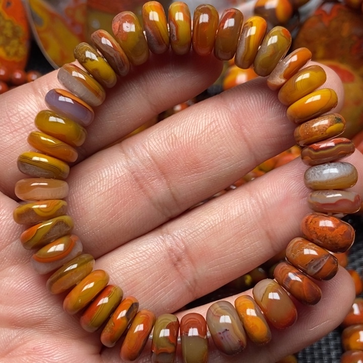 玛瑙/玉髓手串未镶嵌