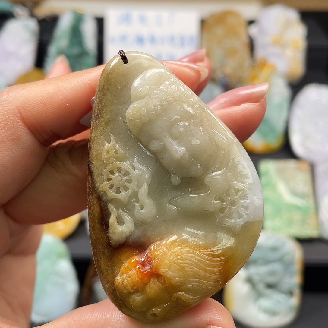 翡翠吊坠(不含链)未镶嵌