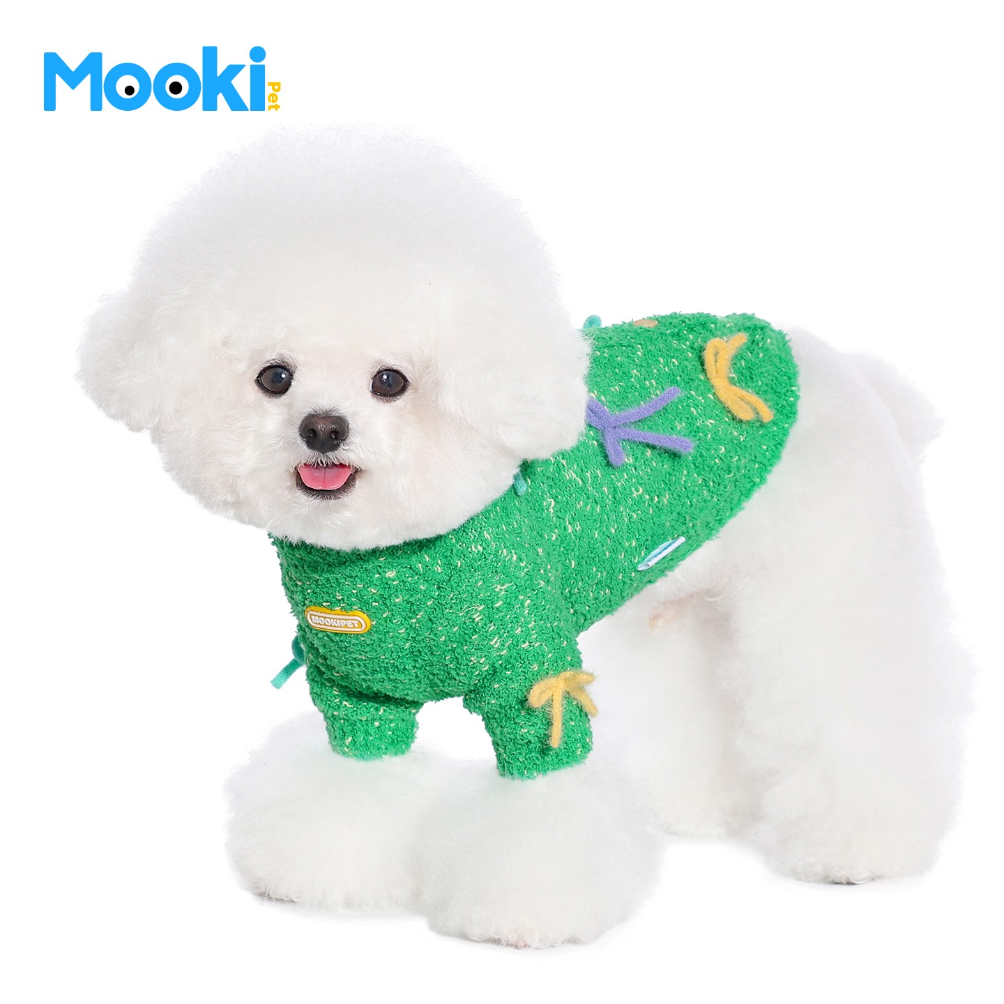 mookipet宠物狗狗猫咪毛衣2025冬装比熊雪纳瑞小型犬圣诞节衣服