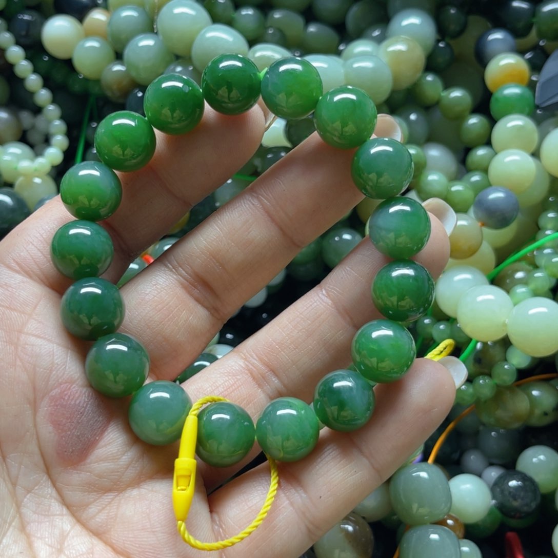 和田玉手链未镶嵌