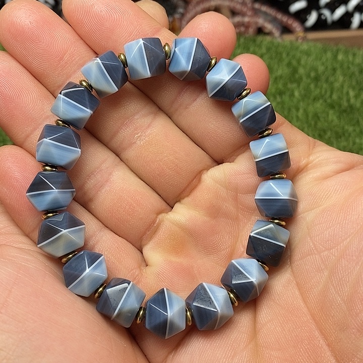 玛瑙/玉髓手链未镶嵌