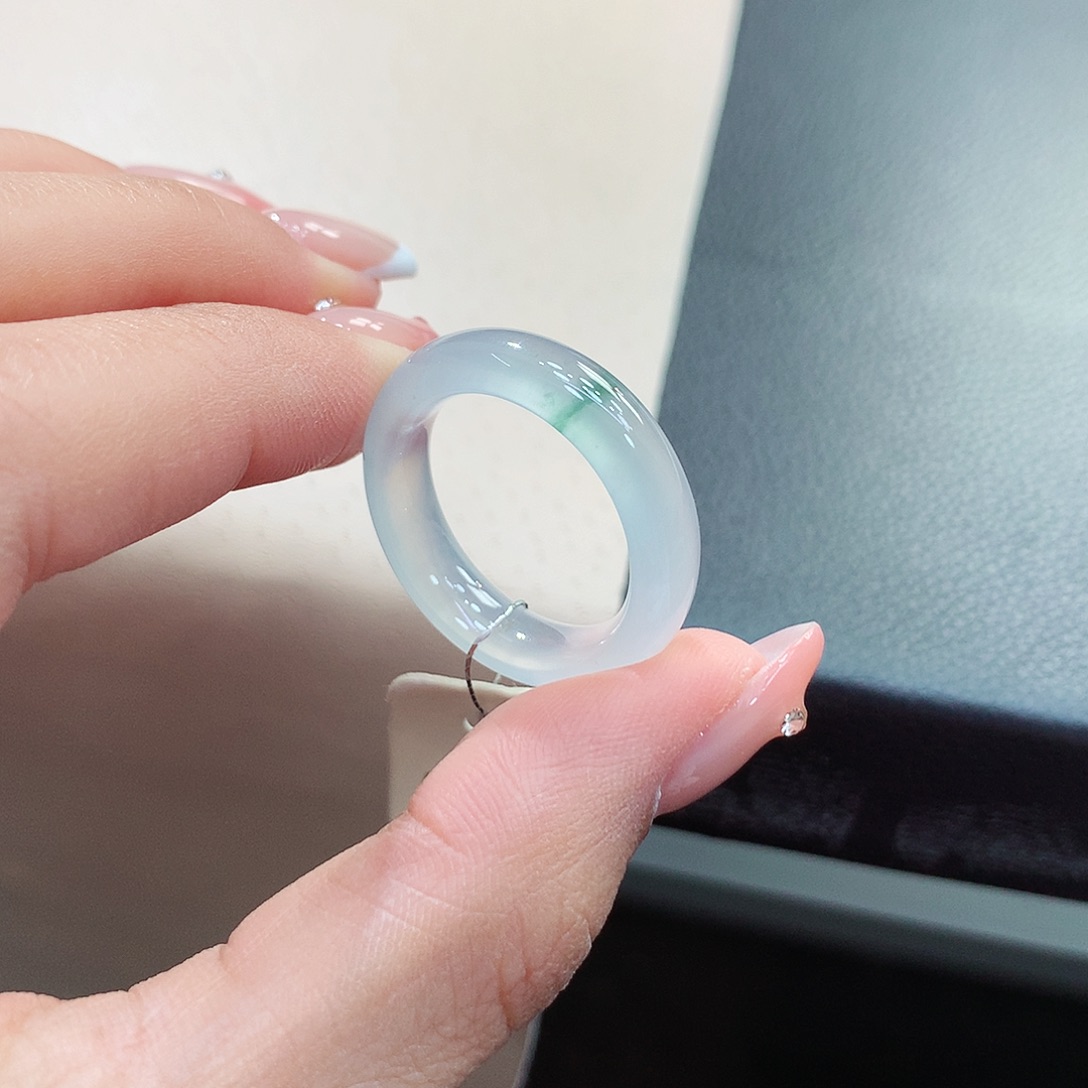 未镶嵌戒指翡翠18号