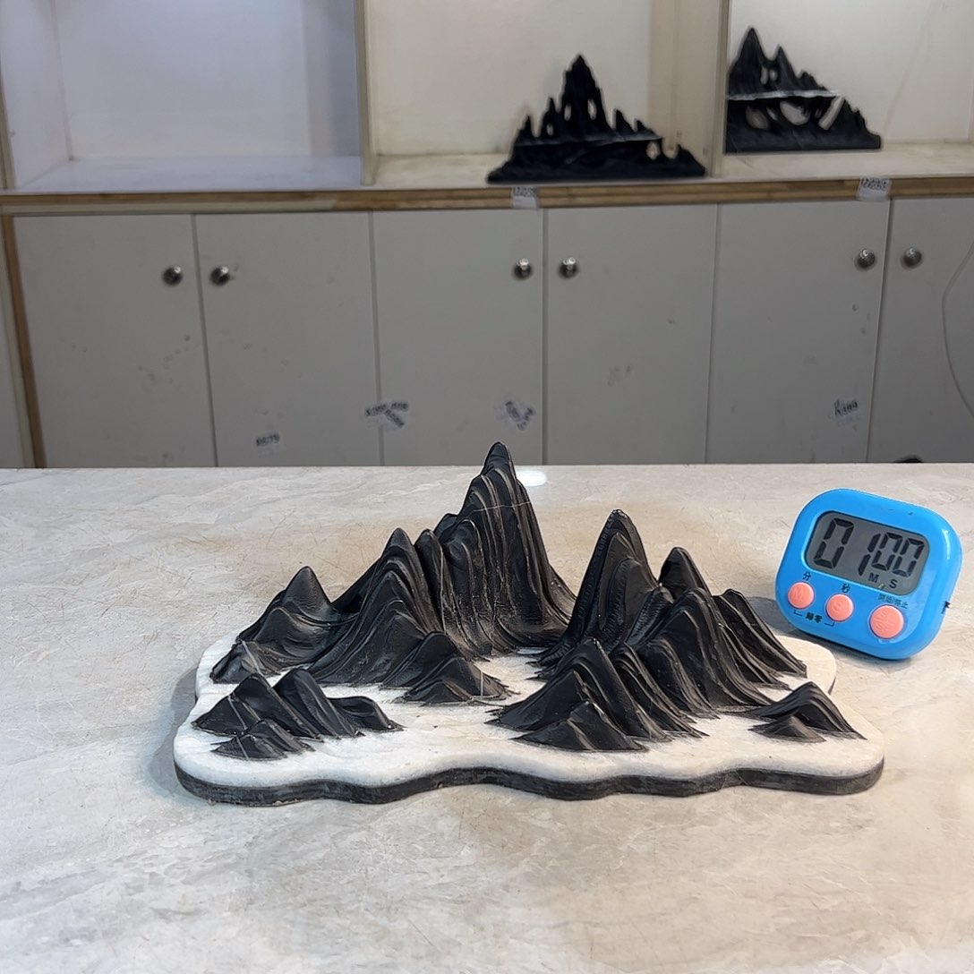 灵璧奇石博览会摆件潜**田