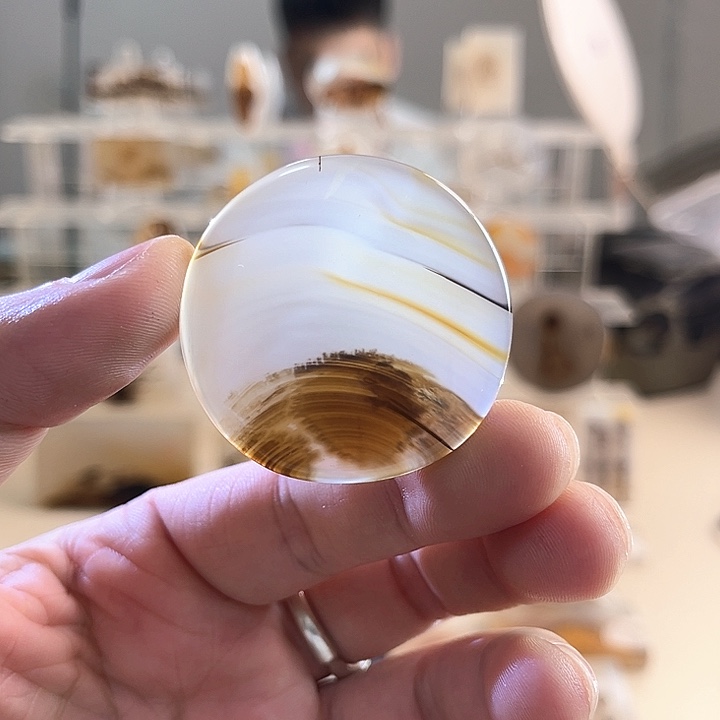 玛瑙/玉髓未镶嵌吊坠(不含链)