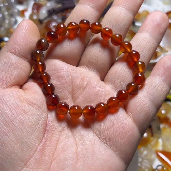 玛瑙/玉髓颈饰未镶嵌芊**愿002