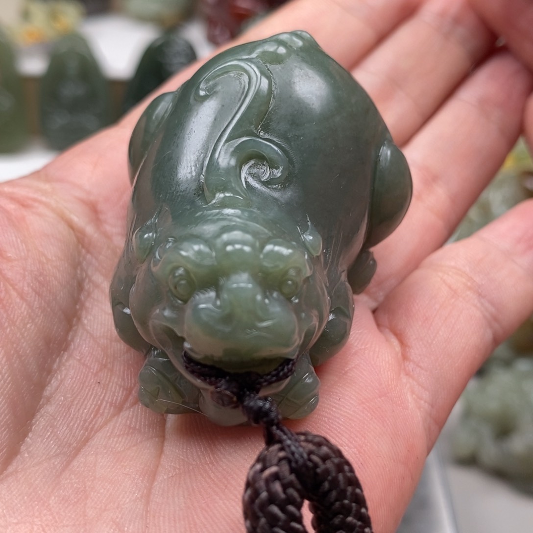 和田玉颈饰未镶嵌执*@