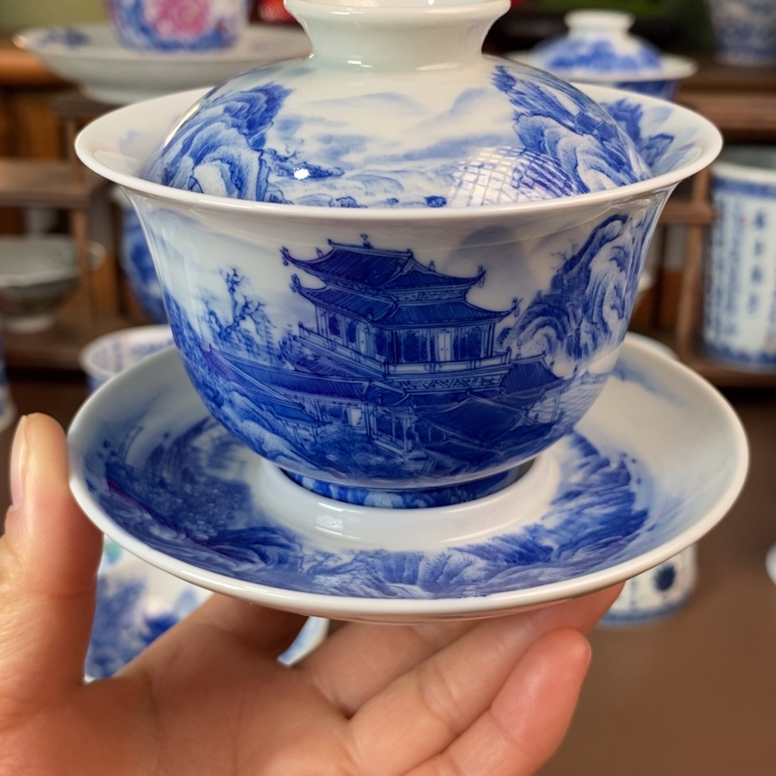 景德镇陶瓷手工手绘