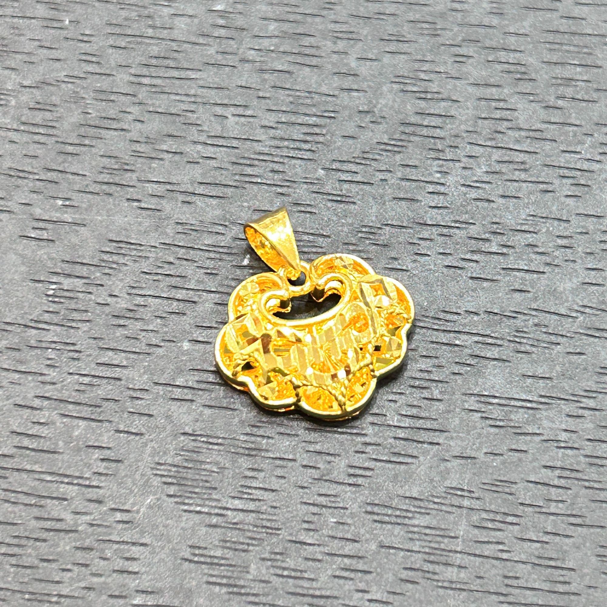 【店长专享】足金999投资金攒黄金爆闪如意ZBHJD1591克重多退少补