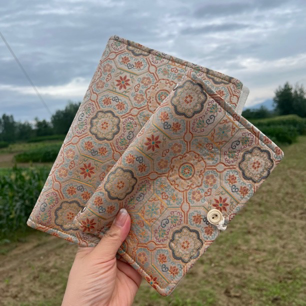 问纸楼·新品大号宋锦国风仿古八宝瑞金纹活页本（含宣纸卡纸）