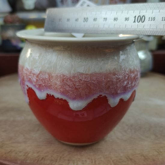 景德镇手工高温陶瓷：内口9高10