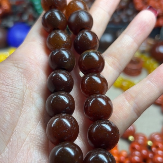 玛瑙/玉髓颈饰未镶嵌新*